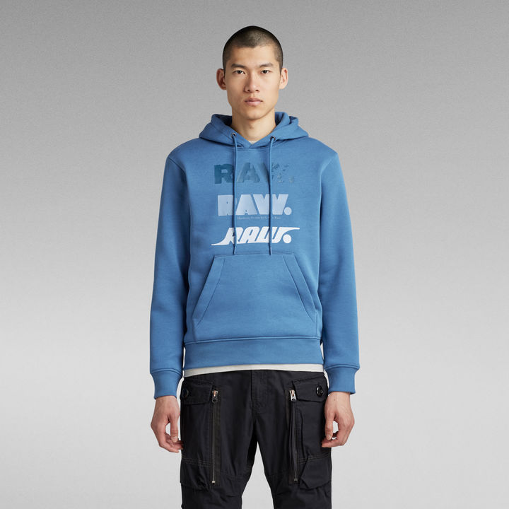 Triple Raw. Hoodie Medium blue G STAR KR