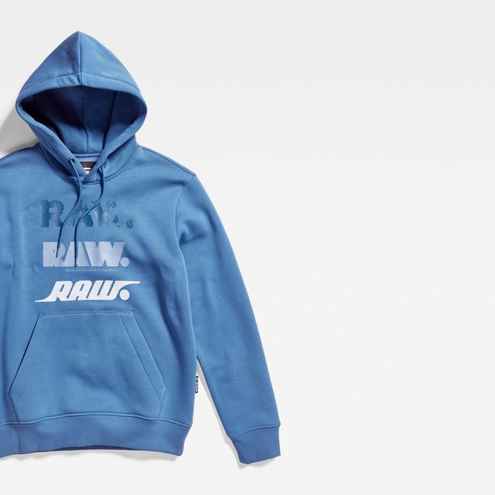 Triple Raw. Hoodie Medium blue G STAR ZA