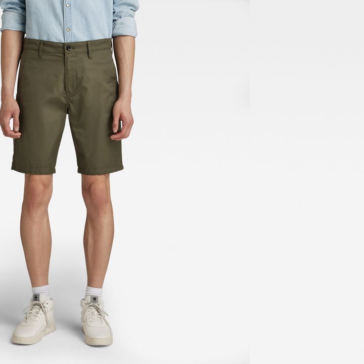 Bronson Straight Shorts Grun G STAR DE