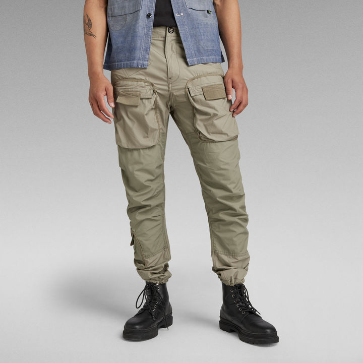 3D Regular Tapered Cargo Pants Green G STAR CA