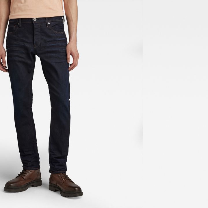 3301 Regular Tapered Jeans | ダークブルー | G-STAR® JP
