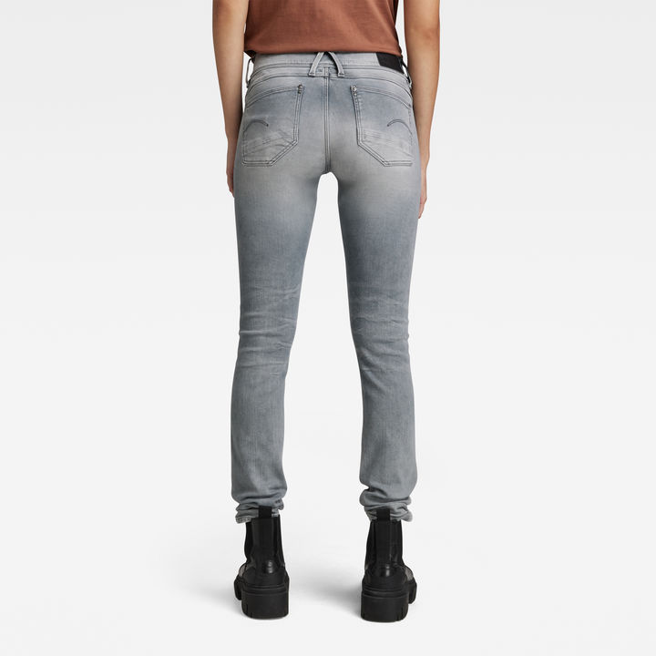 Lynn Skinny Jeans Grey G STAR CA