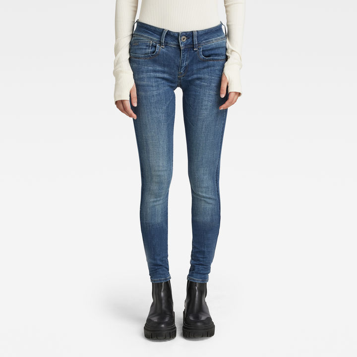 LYNN MID SKINNY JEANS/ローライズスキニージーンズ（デニムパンツ）｜G-STAR RAW（ジースターロゥ）のファッション通販 -  ZOZOTOWN