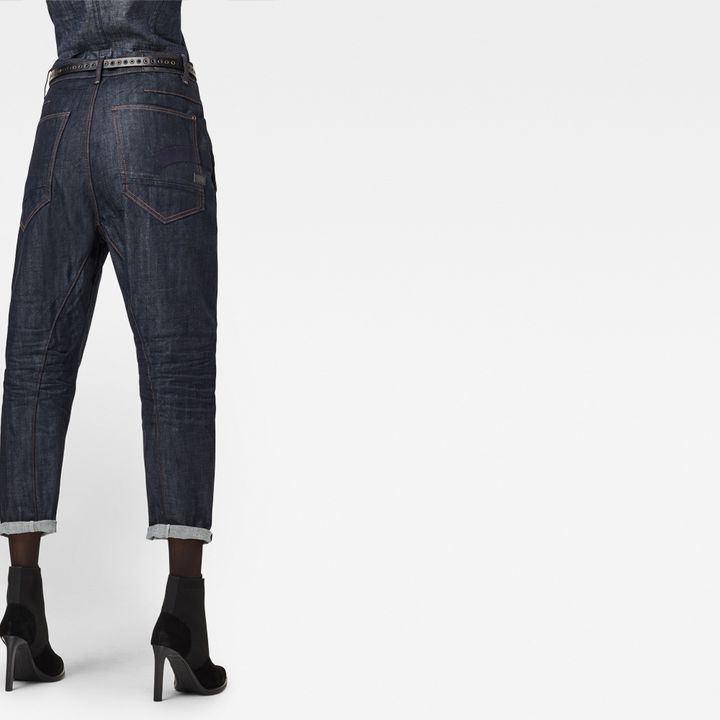 C-Staq 3D Boyfriend Cropped Jeans C | Dark blue | G-STAR® US