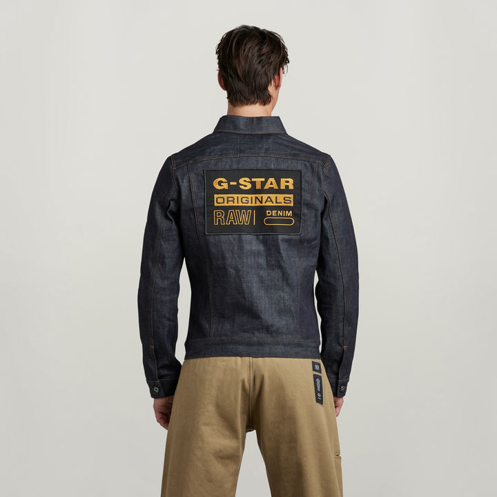 Originals 3301 Slim Jacket Dark blue G STAR AU