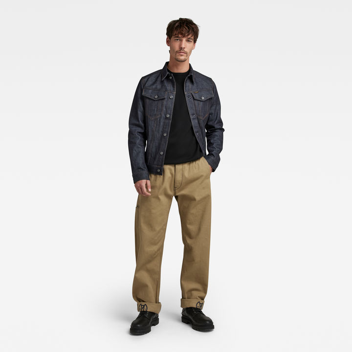 Originals 3301 Slim Jacket Dark blue G STAR AU