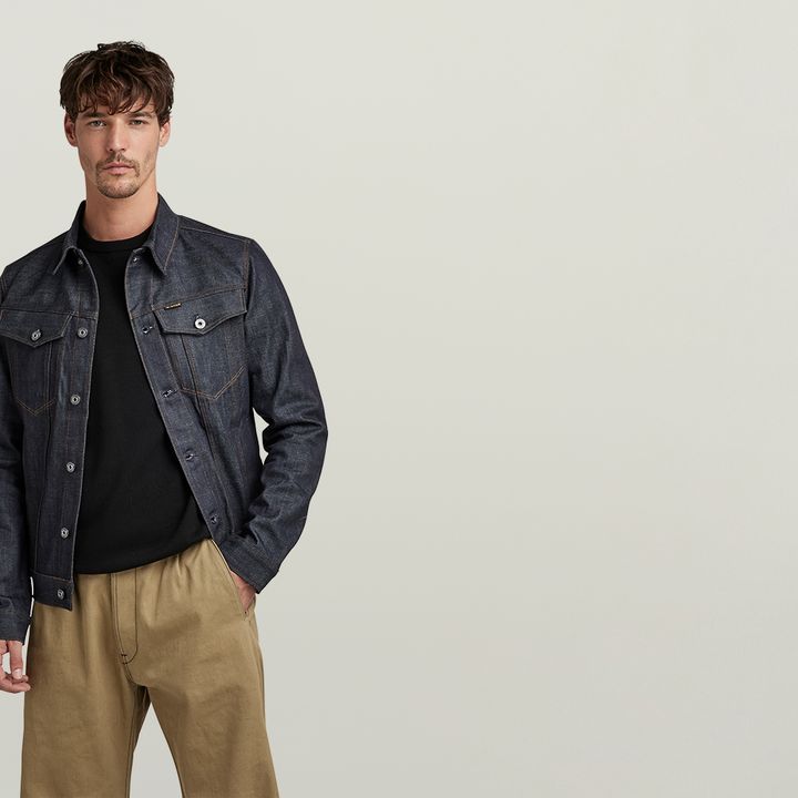 Originals 3301 Slim Jacket Dark blue G STAR AU