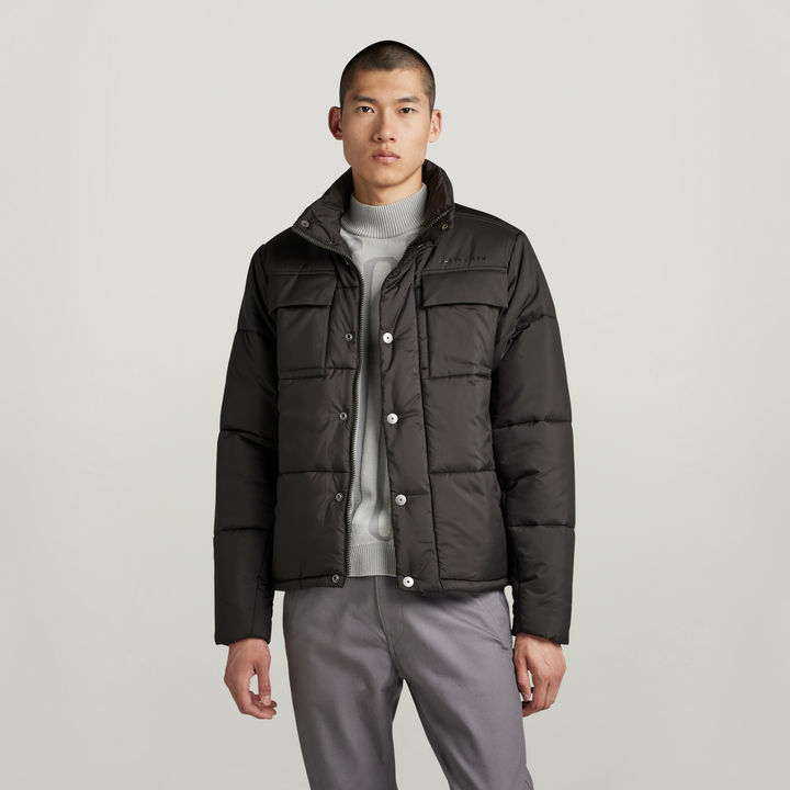 G-Star Men's Foundation Padded Jacket - Black - Casual Jackets