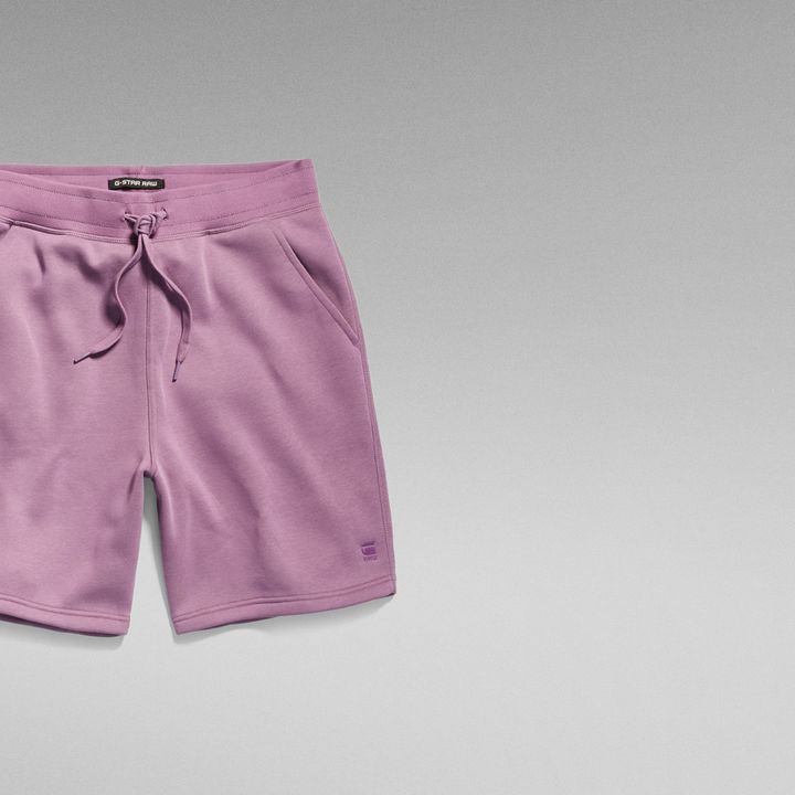 Premium Core Sweat Shorts Purple G STAR GB