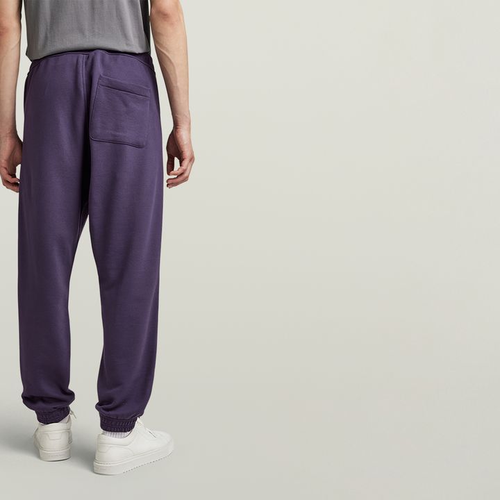 Tape Color Block Tapered Sweat Pants