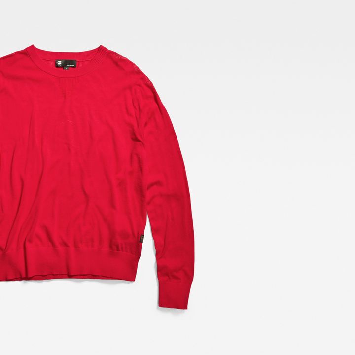 Red sweater shirt hotsell