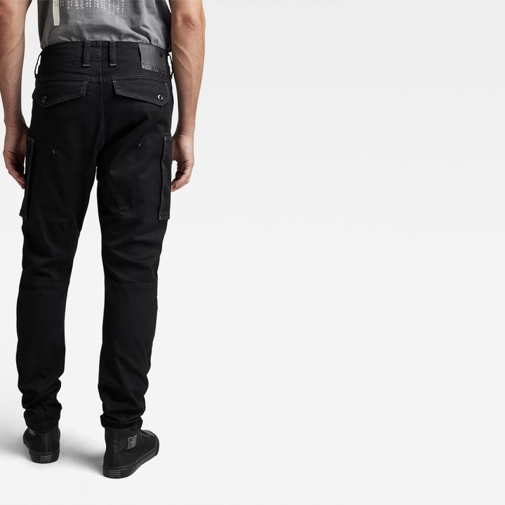 Zip Pocket 3D Skinny Cargo Pants | Black | G-STAR® TW