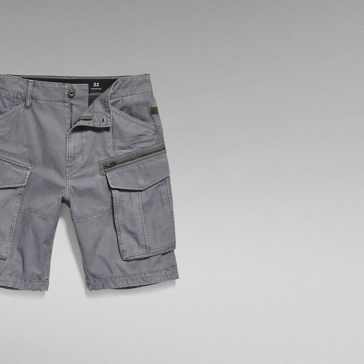 Rovic Zip Relaxed Shorts