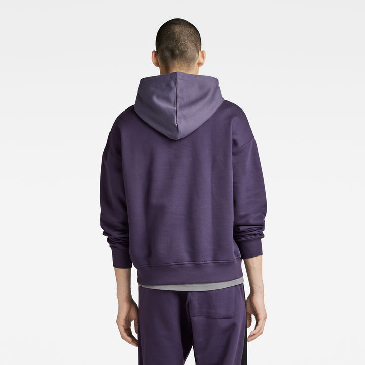 Tape Color Block Loose Half Zip Hoodie | Multi color | G-STAR® CA