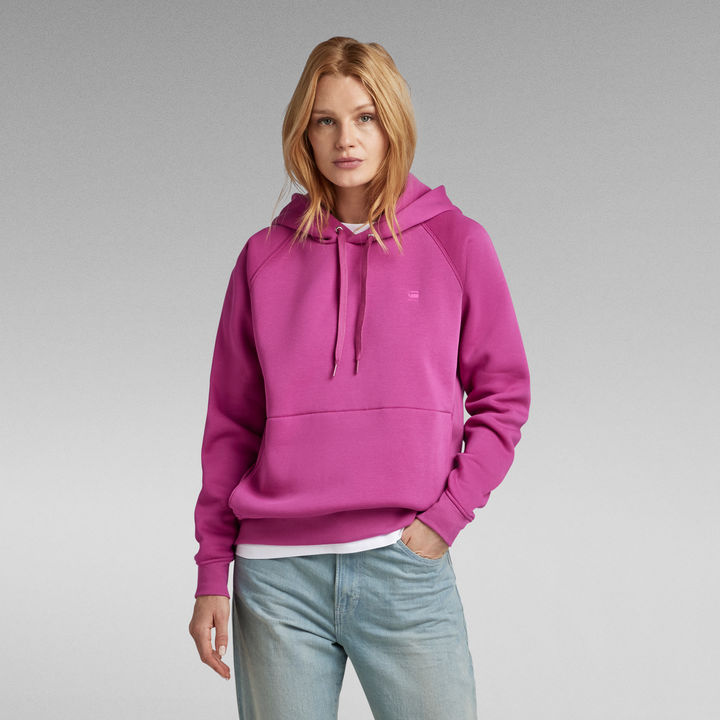 Pink g star hoodie sales