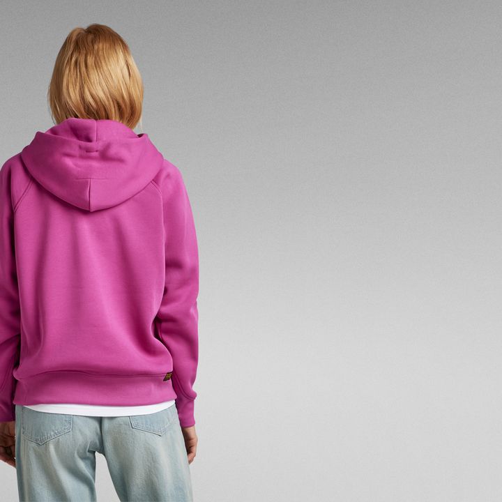 Pink hoodie and sweatpants top