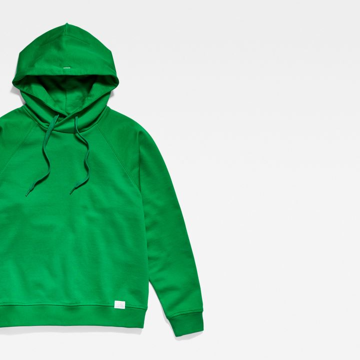 RAW. Graphic Hooded Sweater Green G STAR GB