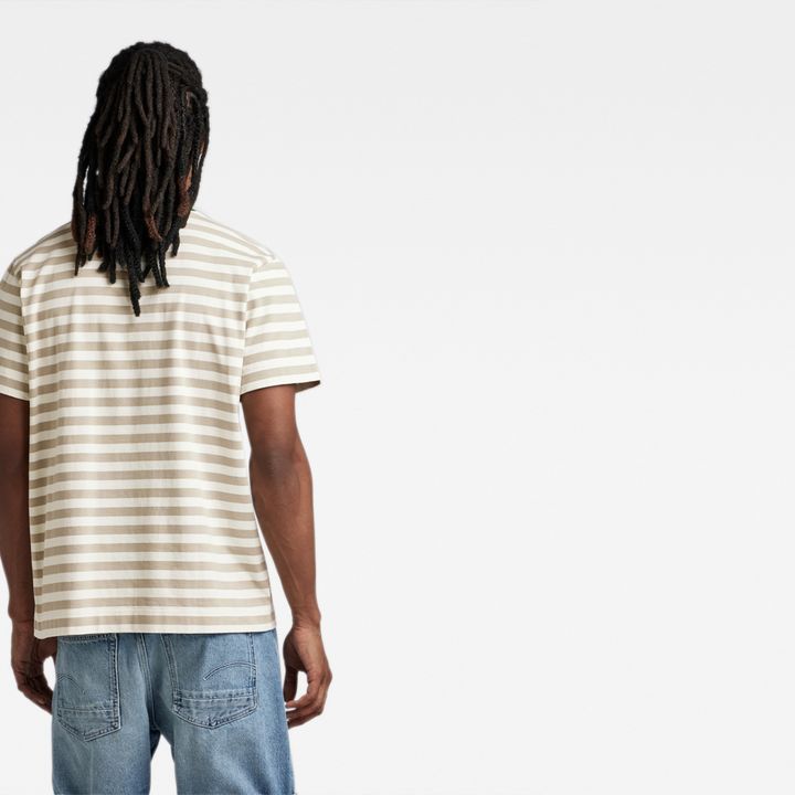 Essential Stripe Loose T Shirt Multi color G STAR US
