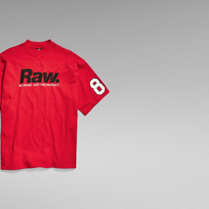 5XL RAW. Tight Mock V Neck T Shirt