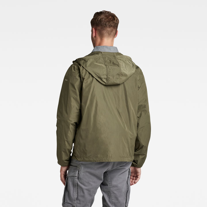 Sporty Hooded Jacket | Green | G-STAR® CZ