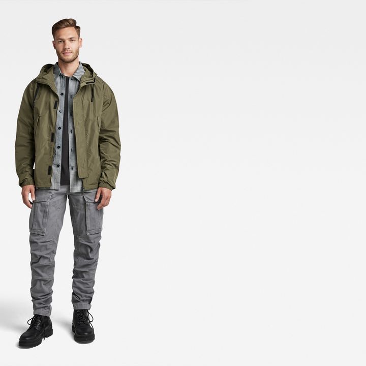 Sporty Hooded Jacket | Green | G-STAR® CZ