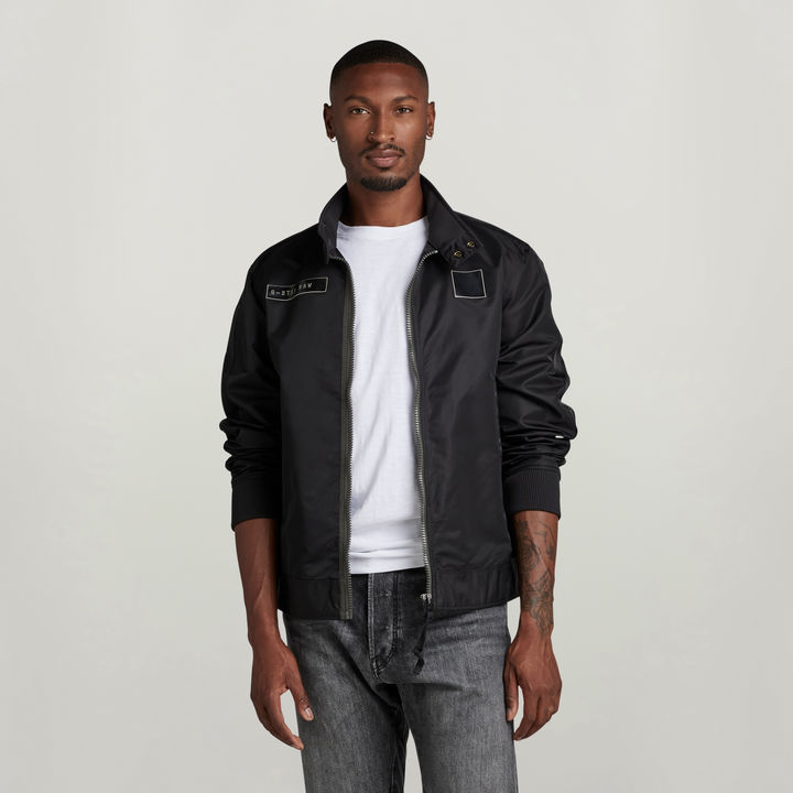 Harrington Jacket Black G STAR AU