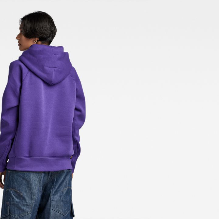 Purple g star hoodie top