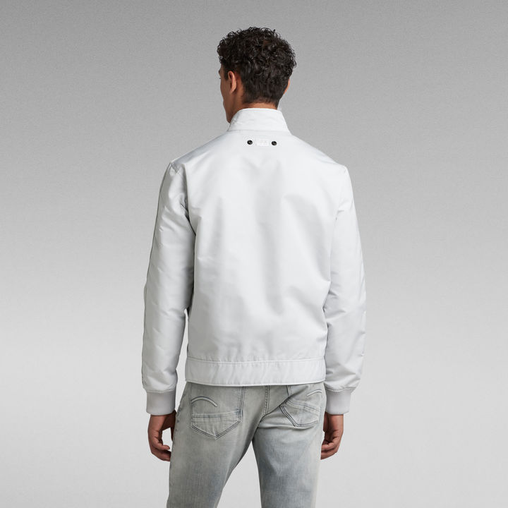 White harrington jacket cheap