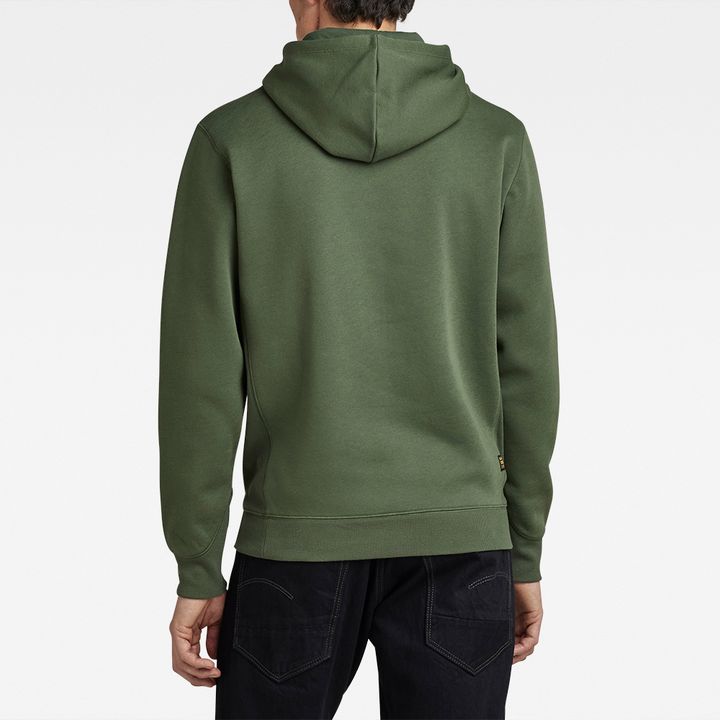 Premium Core Hooded Sweater Green G STAR JP