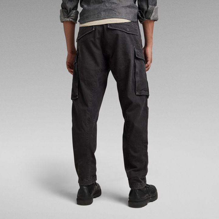 Rovic Zip 3D Regular Tapered Pants Black G STAR NZ