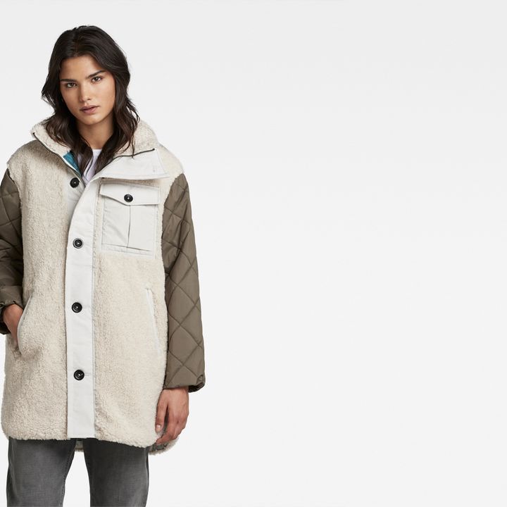 G star teddy jacket top