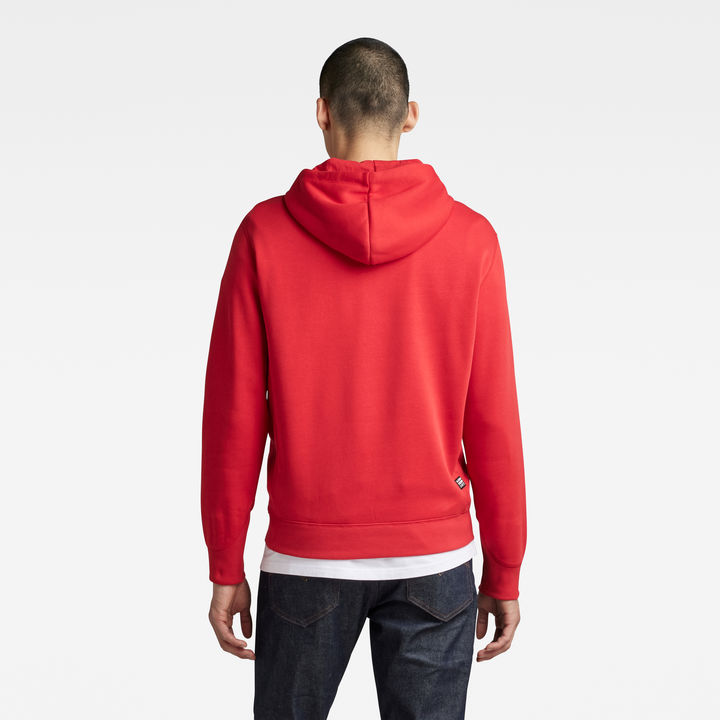 Red g star hoodie new arrivals