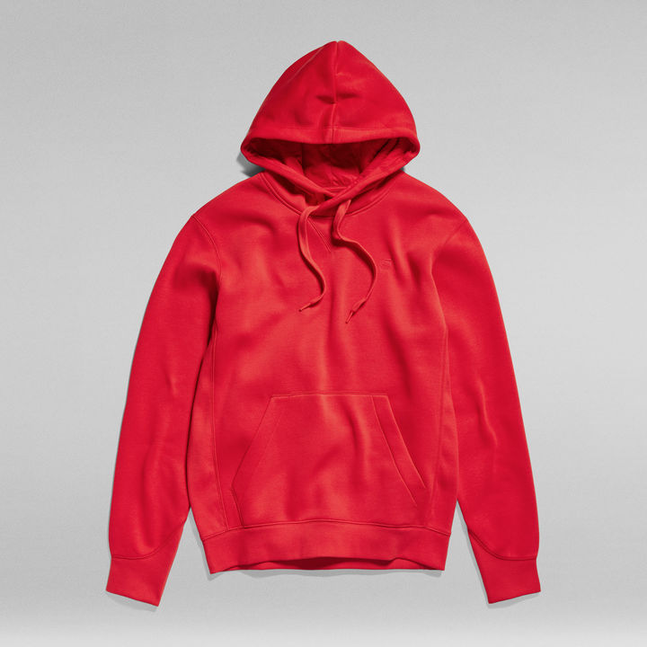Premium Core Hoodie Red G STAR ZA