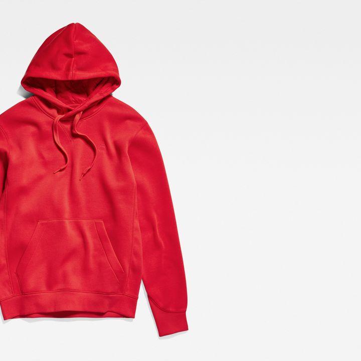 G star red hoodie store