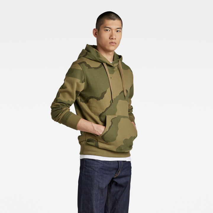 G star camo hoodie sale