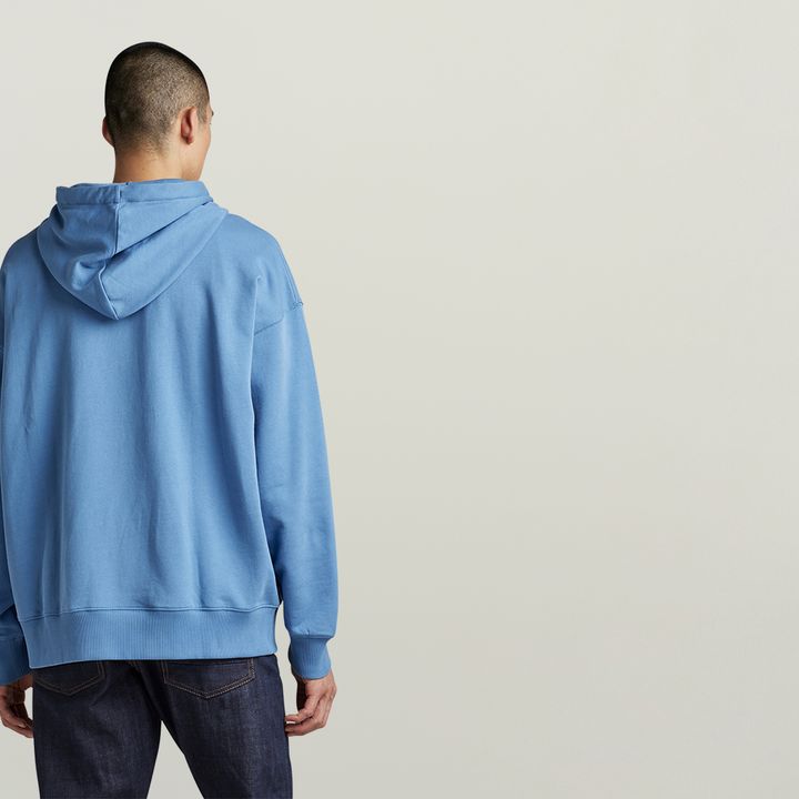 G star raw blue hoodie online