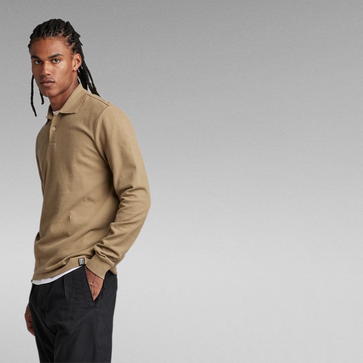 G star long sleeve polo online