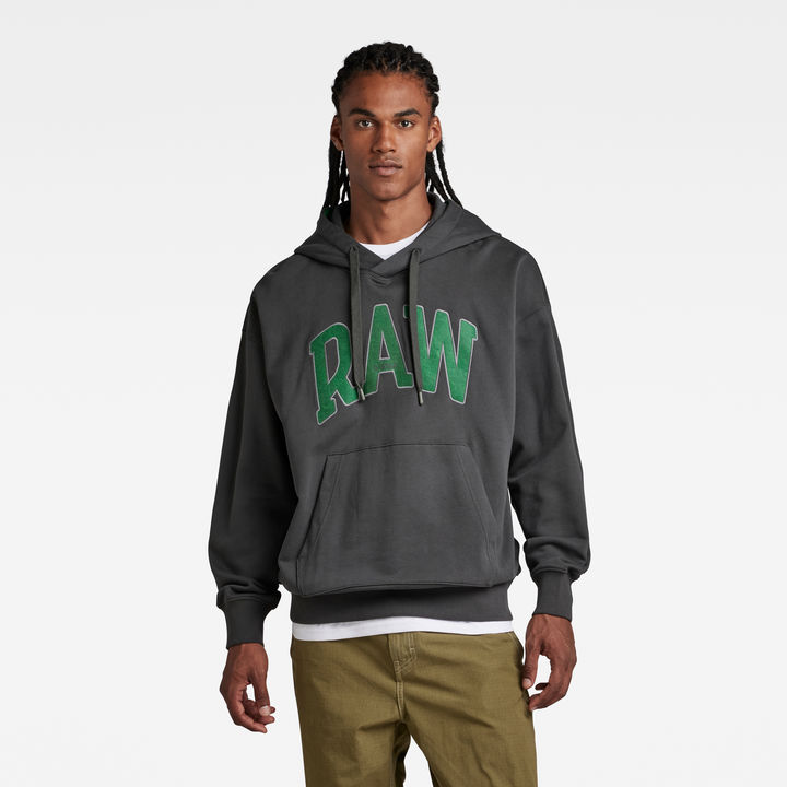 Green g star hoodie discount