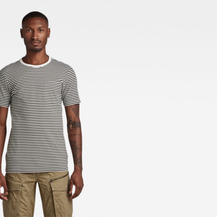 Stripe Slim T Shirt