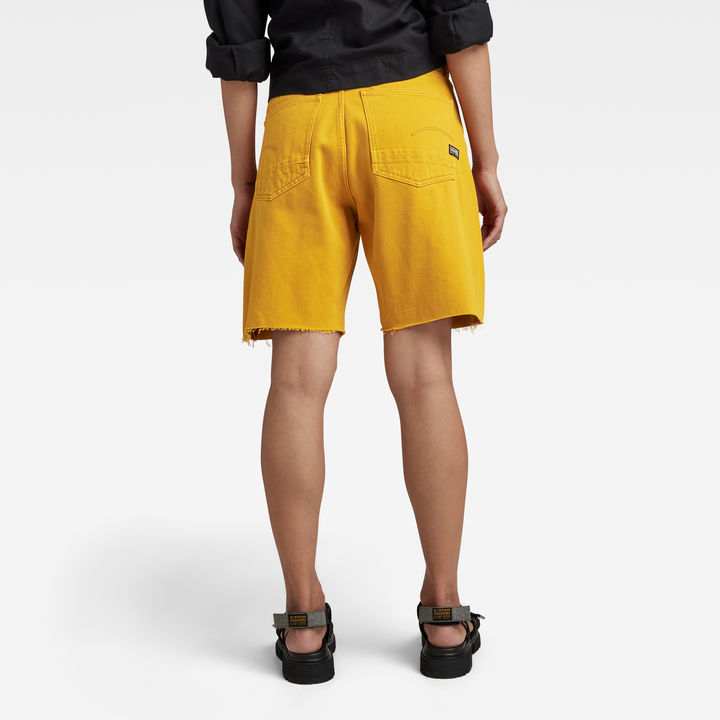 Womens yellow bermuda shorts hot sale