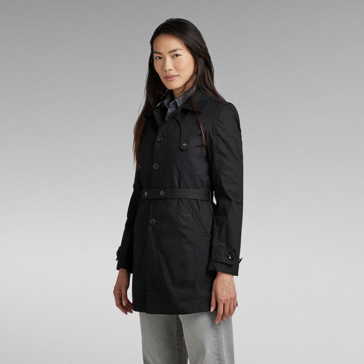 Minor Trench Black G STAR CA