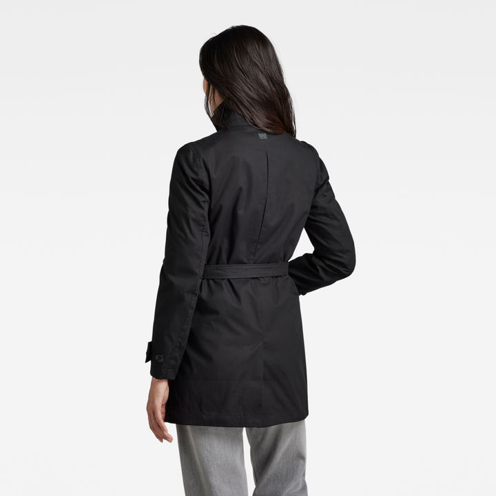 G star minor slim trench coat on sale