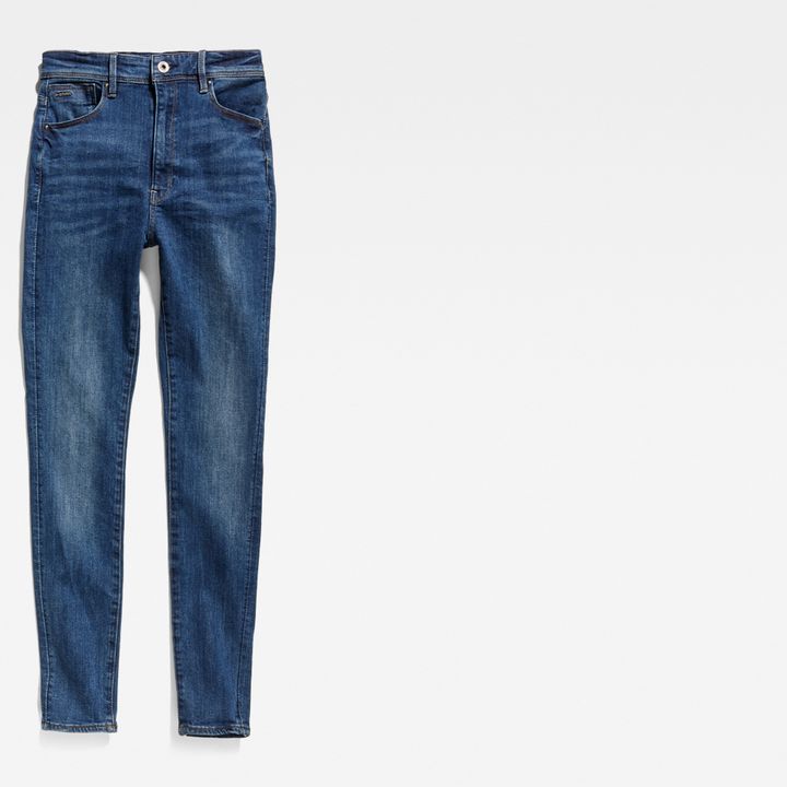 Kafey Ultra High Skinny Jeans | Medium blue | G-STAR® US