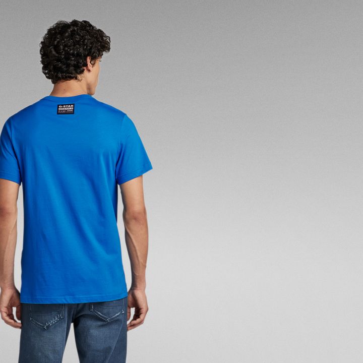 G star raw denim t shirt hot sale