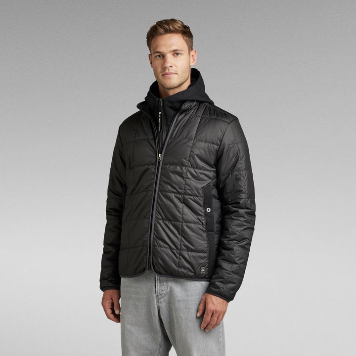 Lightweight Quilted Jacket Black G STAR CA