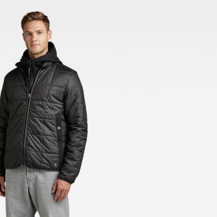 Lightweight Quilted Jacket | Black | G-STAR® US
