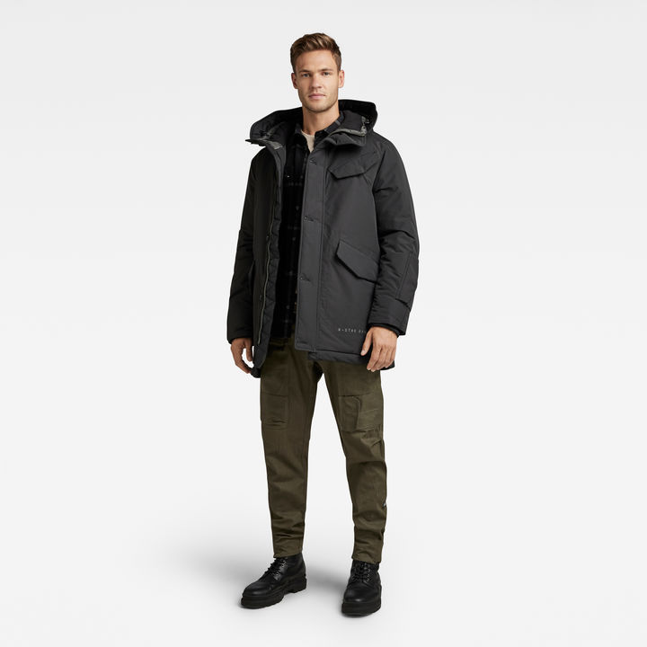 Hooded parka shop