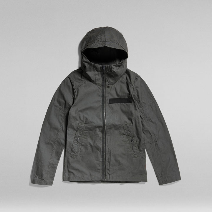 Batt DC Hooded Overshirt | Grey | G-STAR® GB