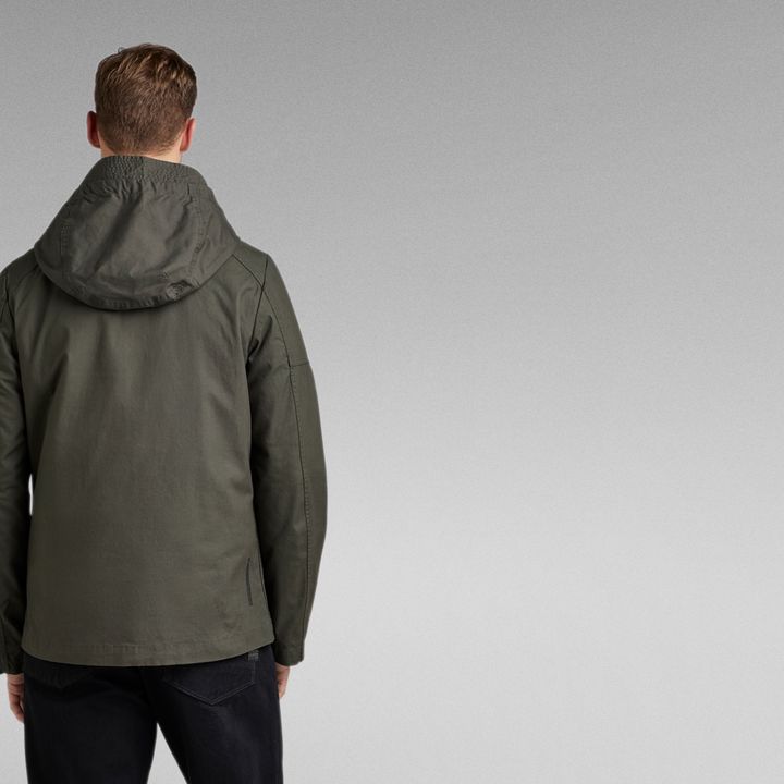 Batt hooded overshirt g star shop