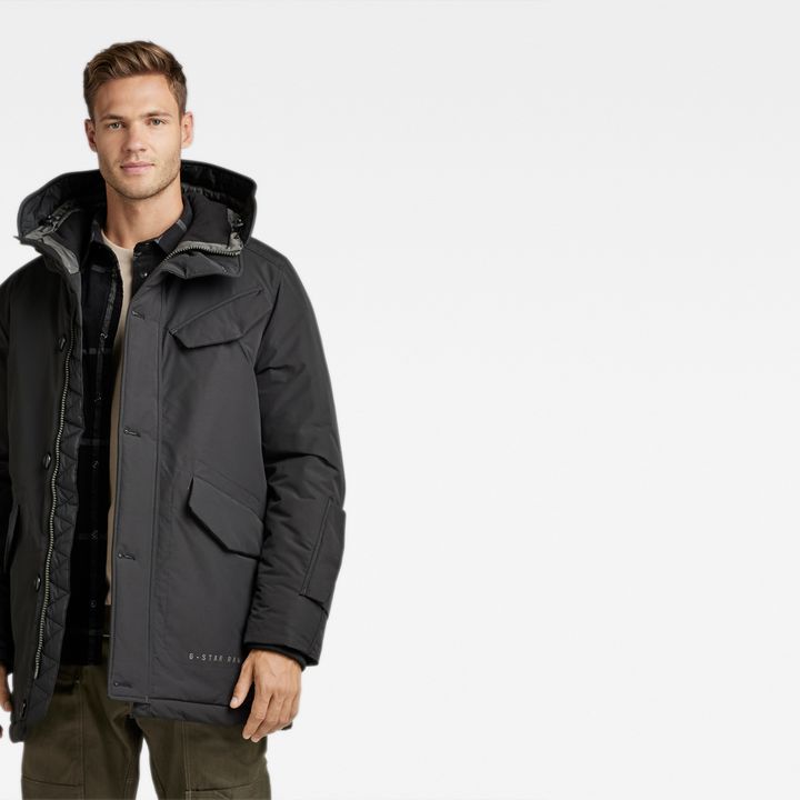 Vodan Padded Hooded Parka